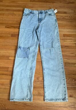 NWT RSQ Distressed Jeans Light Wash
